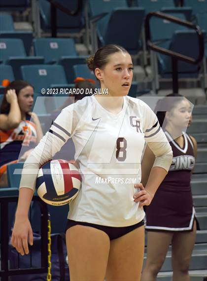Thumbnail 3 in Cinco Ranch vs Cy-Fair (UIL Volleyball 6A Regional Quarterfinal) photogallery.