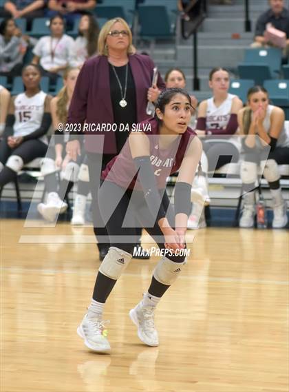 Thumbnail 3 in Cinco Ranch vs Cy-Fair (UIL Volleyball 6A Regional Quarterfinal) photogallery.