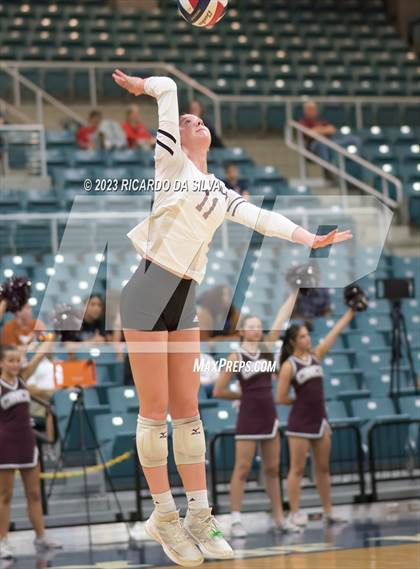 Thumbnail 2 in Cinco Ranch vs Cy-Fair (UIL Volleyball 6A Regional Quarterfinal) photogallery.