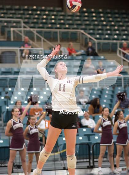 Thumbnail 1 in Cinco Ranch vs Cy-Fair (UIL Volleyball 6A Regional Quarterfinal) photogallery.