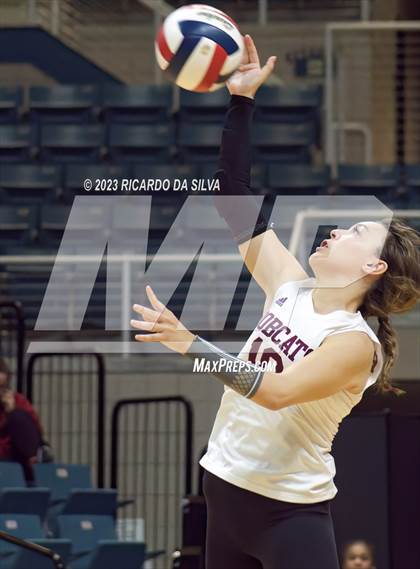 Thumbnail 1 in Cinco Ranch vs Cy-Fair (UIL Volleyball 6A Regional Quarterfinal) photogallery.