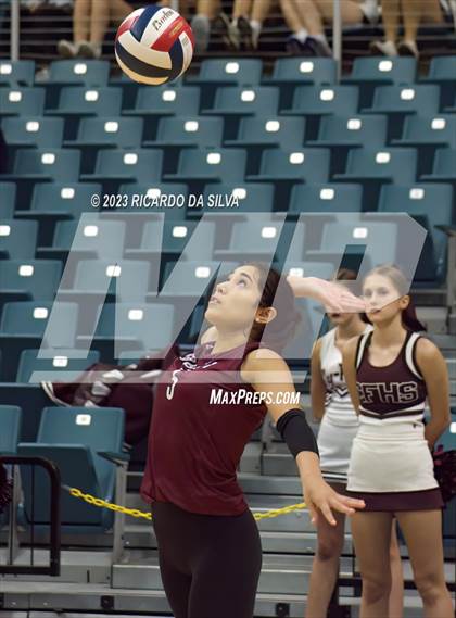 Thumbnail 2 in Cinco Ranch vs Cy-Fair (UIL Volleyball 6A Regional Quarterfinal) photogallery.