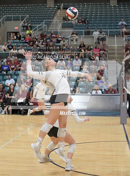 Thumbnail 3 in Cinco Ranch vs Cy-Fair (UIL Volleyball 6A Regional Quarterfinal) photogallery.