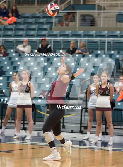 Thumbnail 1 in Cinco Ranch vs Cy-Fair (UIL Volleyball 6A Regional Quarterfinal) photogallery.