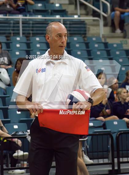 Thumbnail 2 in Cinco Ranch vs Cy-Fair (UIL Volleyball 6A Regional Quarterfinal) photogallery.