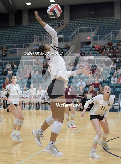 Thumbnail 2 in Cinco Ranch vs Cy-Fair (UIL Volleyball 6A Regional Quarterfinal) photogallery.