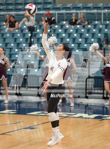 Thumbnail 1 in Cinco Ranch vs Cy-Fair (UIL Volleyball 6A Regional Quarterfinal) photogallery.