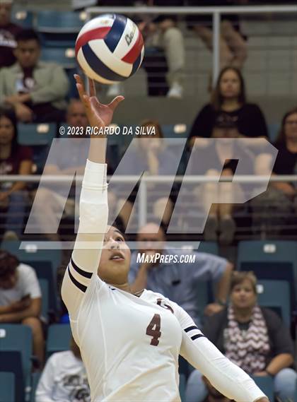 Thumbnail 3 in Cinco Ranch vs Cy-Fair (UIL Volleyball 6A Regional Quarterfinal) photogallery.