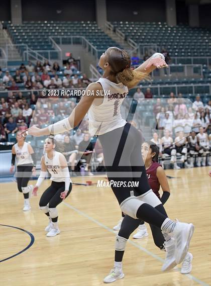 Thumbnail 2 in Cinco Ranch vs Cy-Fair (UIL Volleyball 6A Regional Quarterfinal) photogallery.