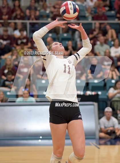 Thumbnail 3 in Cinco Ranch vs Cy-Fair (UIL Volleyball 6A Regional Quarterfinal) photogallery.