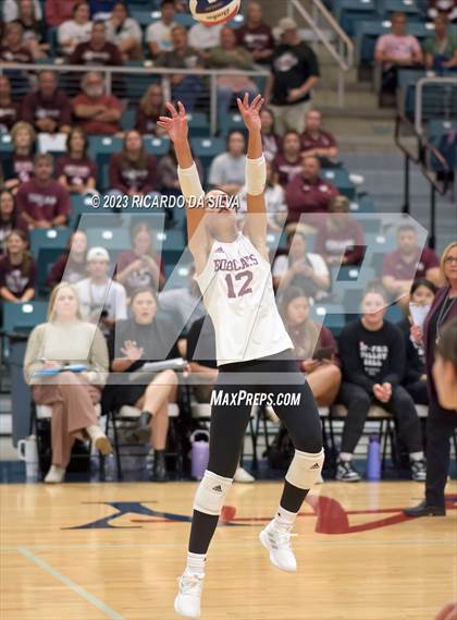 Thumbnail 2 in Cinco Ranch vs Cy-Fair (UIL Volleyball 6A Regional Quarterfinal) photogallery.