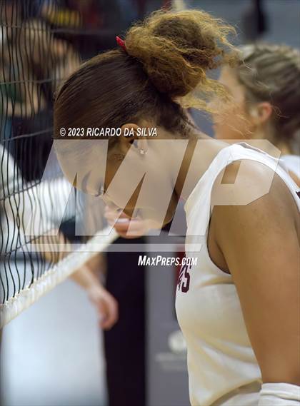 Thumbnail 2 in Cinco Ranch vs Cy-Fair (UIL Volleyball 6A Regional Quarterfinal) photogallery.