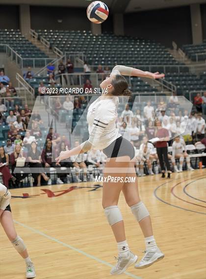 Thumbnail 3 in Cinco Ranch vs Cy-Fair (UIL Volleyball 6A Regional Quarterfinal) photogallery.