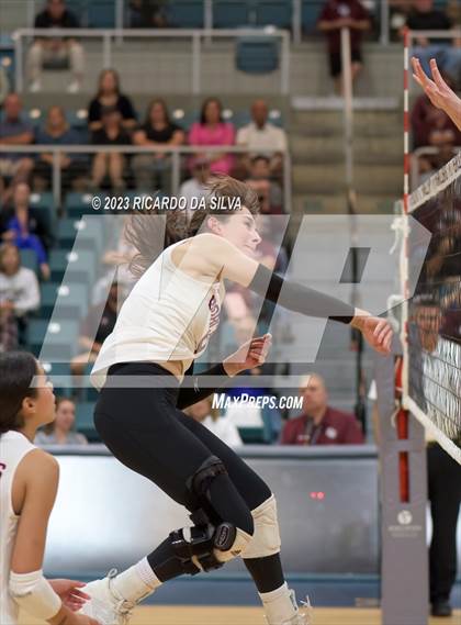 Thumbnail 3 in Cinco Ranch vs Cy-Fair (UIL Volleyball 6A Regional Quarterfinal) photogallery.