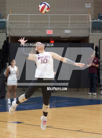 Thumbnail 2 in Cinco Ranch vs Cy-Fair (UIL Volleyball 6A Regional Quarterfinal) photogallery.