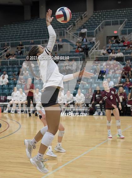 Thumbnail 2 in Cinco Ranch vs Cy-Fair (UIL Volleyball 6A Regional Quarterfinal) photogallery.