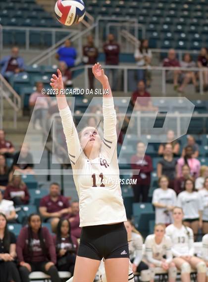 Thumbnail 2 in Cinco Ranch vs Cy-Fair (UIL Volleyball 6A Regional Quarterfinal) photogallery.