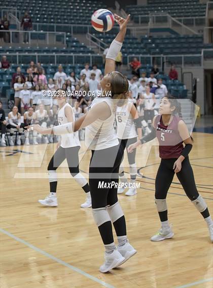 Thumbnail 1 in Cinco Ranch vs Cy-Fair (UIL Volleyball 6A Regional Quarterfinal) photogallery.