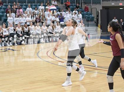 Thumbnail 2 in Cinco Ranch vs Cy-Fair (UIL Volleyball 6A Regional Quarterfinal) photogallery.
