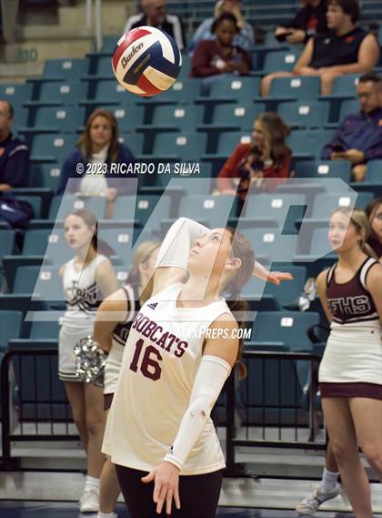Thumbnail 1 in Cinco Ranch vs Cy-Fair (UIL Volleyball 6A Regional Quarterfinal) photogallery.