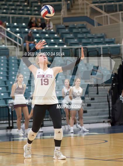 Thumbnail 2 in Cinco Ranch vs Cy-Fair (UIL Volleyball 6A Regional Quarterfinal) photogallery.