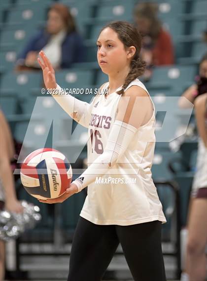 Thumbnail 2 in Cinco Ranch vs Cy-Fair (UIL Volleyball 6A Regional Quarterfinal) photogallery.