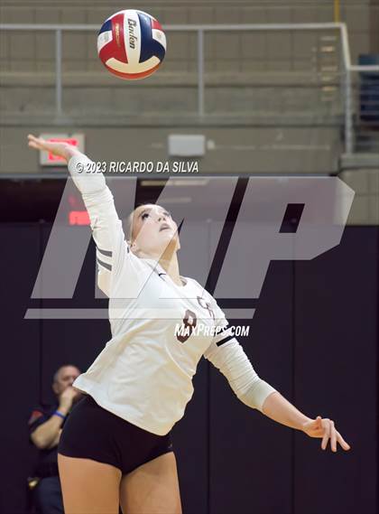 Thumbnail 2 in Cinco Ranch vs Cy-Fair (UIL Volleyball 6A Regional Quarterfinal) photogallery.