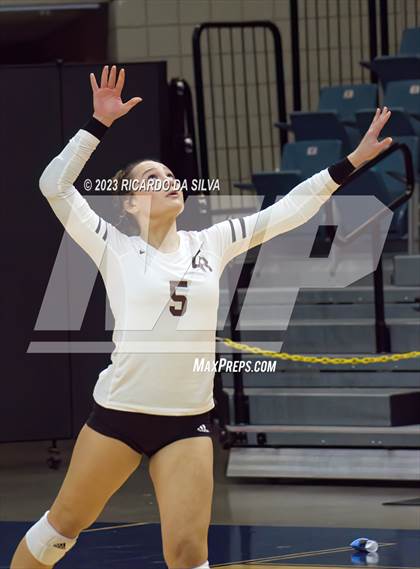 Thumbnail 1 in Cinco Ranch vs Cy-Fair (UIL Volleyball 6A Regional Quarterfinal) photogallery.