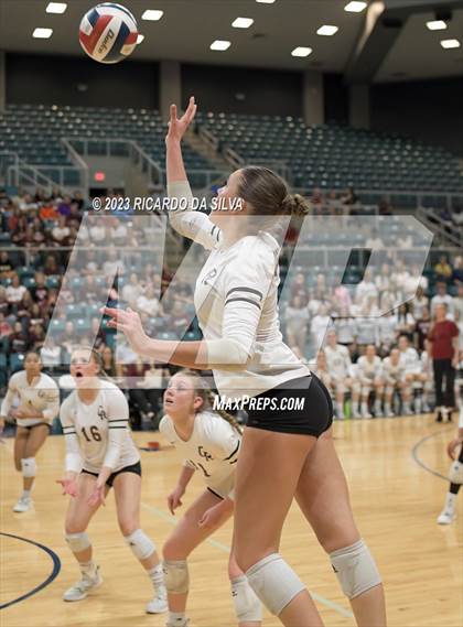 Thumbnail 1 in Cinco Ranch vs Cy-Fair (UIL Volleyball 6A Regional Quarterfinal) photogallery.