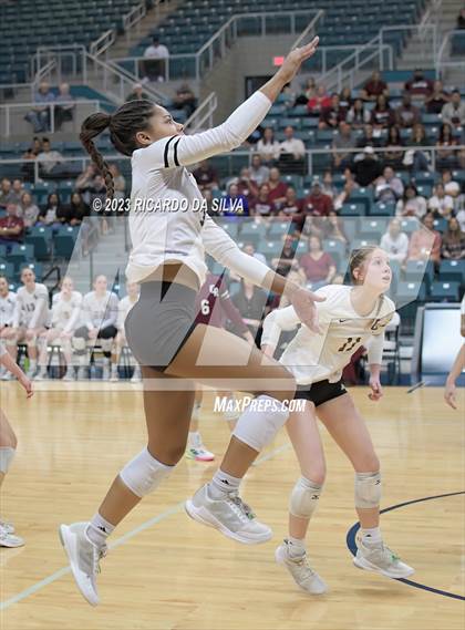 Thumbnail 3 in Cinco Ranch vs Cy-Fair (UIL Volleyball 6A Regional Quarterfinal) photogallery.