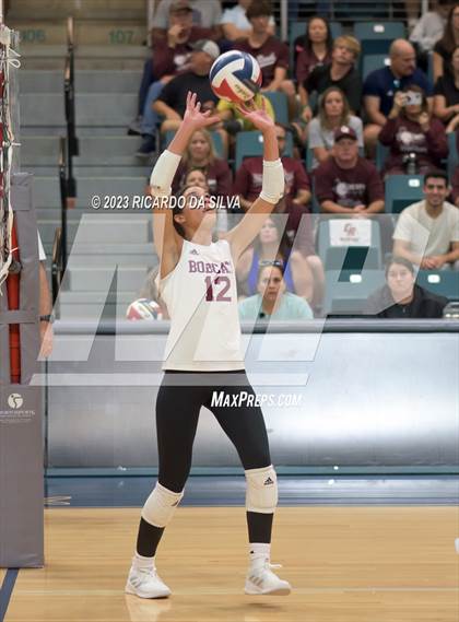 Thumbnail 2 in Cinco Ranch vs Cy-Fair (UIL Volleyball 6A Regional Quarterfinal) photogallery.