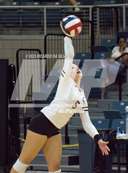 Thumbnail 3 in Cinco Ranch vs Cy-Fair (UIL Volleyball 6A Regional Quarterfinal) photogallery.