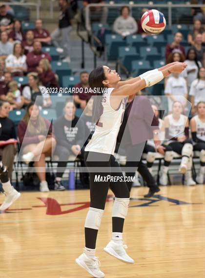 Thumbnail 1 in Cinco Ranch vs Cy-Fair (UIL Volleyball 6A Regional Quarterfinal) photogallery.