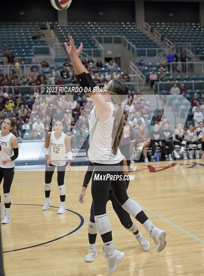 Thumbnail 2 in Cinco Ranch vs Cy-Fair (UIL Volleyball 6A Regional Quarterfinal) photogallery.