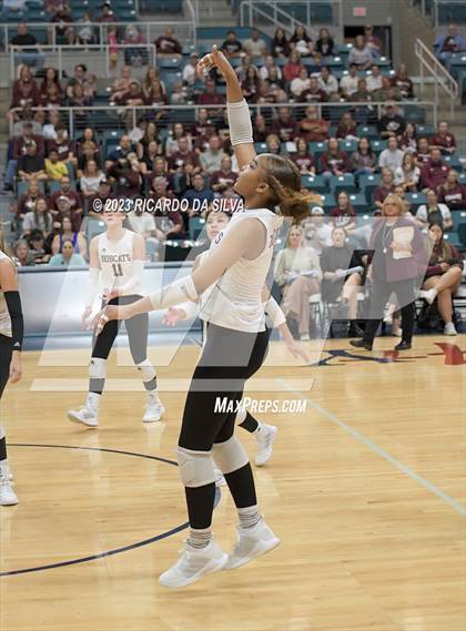 Thumbnail 2 in Cinco Ranch vs Cy-Fair (UIL Volleyball 6A Regional Quarterfinal) photogallery.
