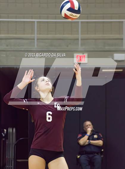 Thumbnail 2 in Cinco Ranch vs Cy-Fair (UIL Volleyball 6A Regional Quarterfinal) photogallery.