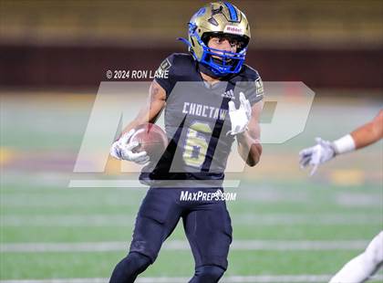 Thumbnail 2 in Muskogee vs Choctaw (OSSAA 6A-II Final) photogallery.