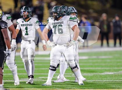 Thumbnail 3 in Muskogee vs Choctaw (OSSAA 6A-II Final) photogallery.