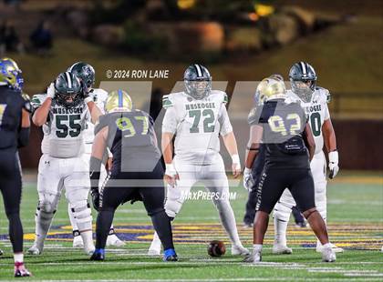 Thumbnail 1 in Muskogee vs Choctaw (OSSAA 6A-II Final) photogallery.