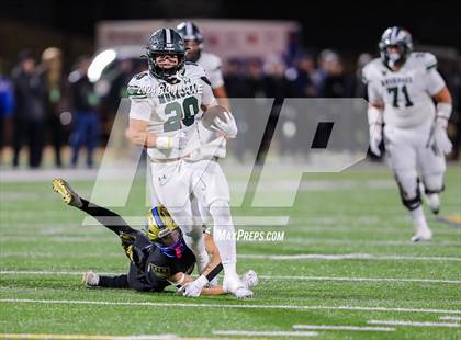 Thumbnail 2 in Muskogee vs Choctaw (OSSAA 6A-II Final) photogallery.