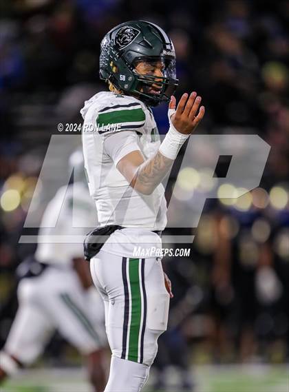 Thumbnail 1 in Muskogee vs Choctaw (OSSAA 6A-II Final) photogallery.