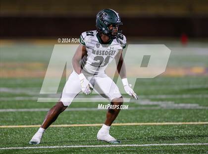 Thumbnail 2 in Muskogee vs Choctaw (OSSAA 6A-II Final) photogallery.