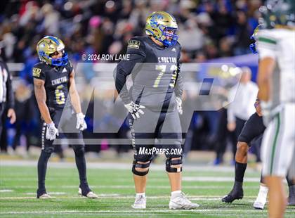 Thumbnail 2 in Muskogee vs Choctaw (OSSAA 6A-II Final) photogallery.