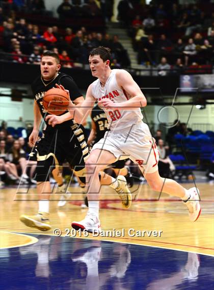 Thumbnail 2 in Nanuet vs Tappan Zee (Section 1 Class A Semifinal) photogallery.