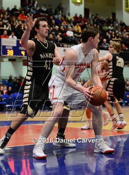 Thumbnail 1 in Nanuet vs Tappan Zee (Section 1 Class A Semifinal) photogallery.