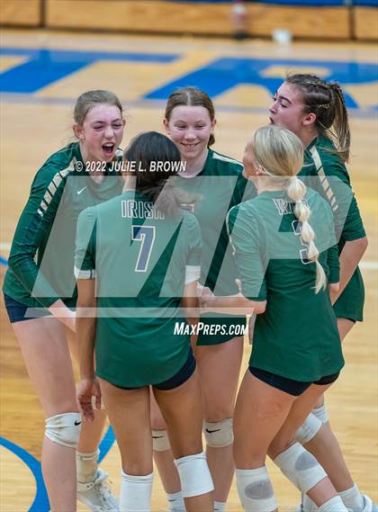 Thumbnail 1 in Cathedral vs. Brownsburg (IHSAA 4A Regional semi-final) photogallery.