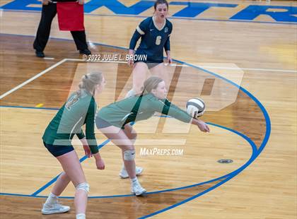 Thumbnail 3 in Cathedral vs. Brownsburg (IHSAA 4A Regional semi-final) photogallery.