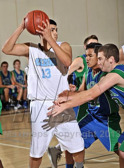 Thumbnail 2 in Salesian vs. Pacifica Christian (MaxPreps Holiday Classic) photogallery.
