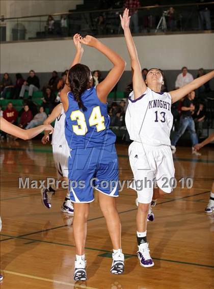 Thumbnail 1 in Louisville vs. Los Angeles Baptist (Providence Tournmanent) photogallery.