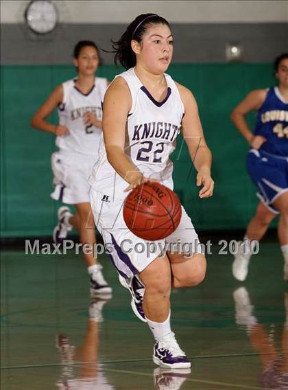Thumbnail 2 in Louisville vs. Los Angeles Baptist (Providence Tournmanent) photogallery.